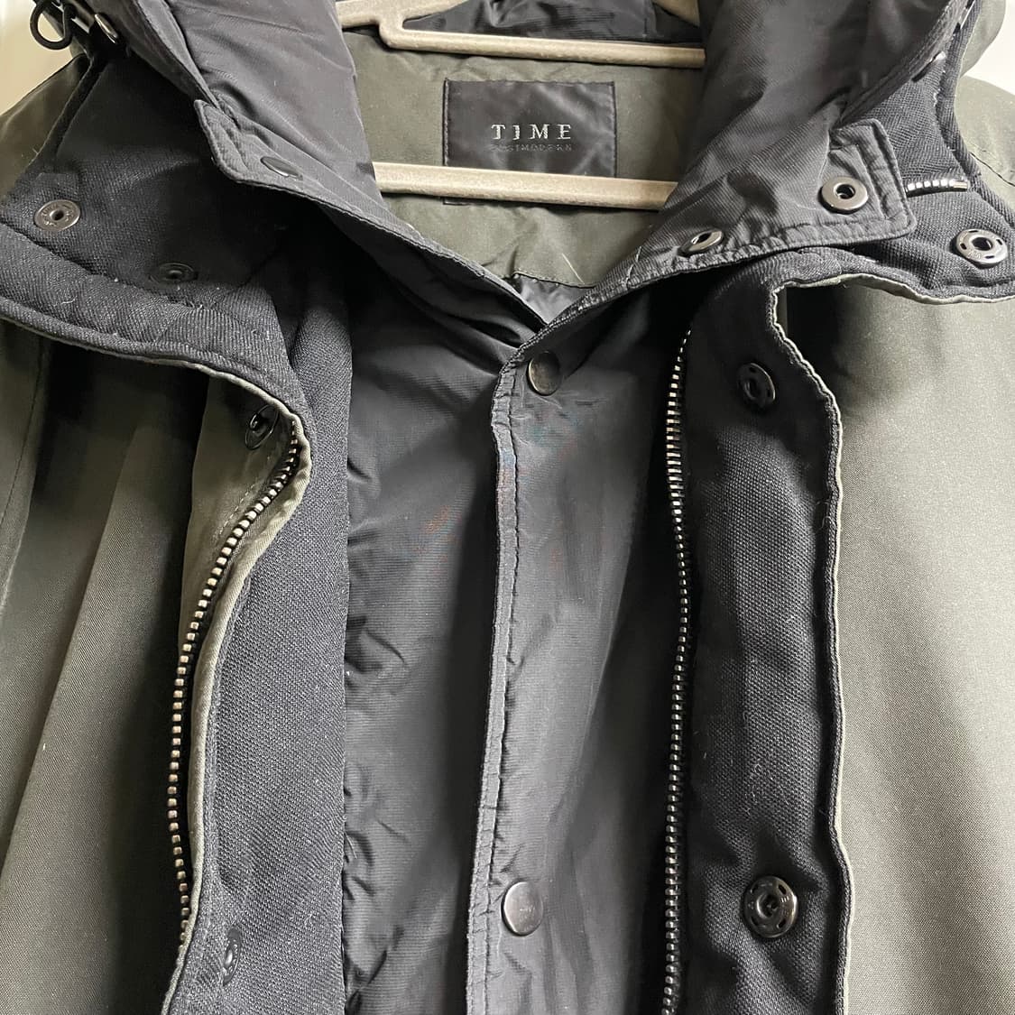 TIME 남성 프리미엄 구스다운 롱파카 상품이미지7