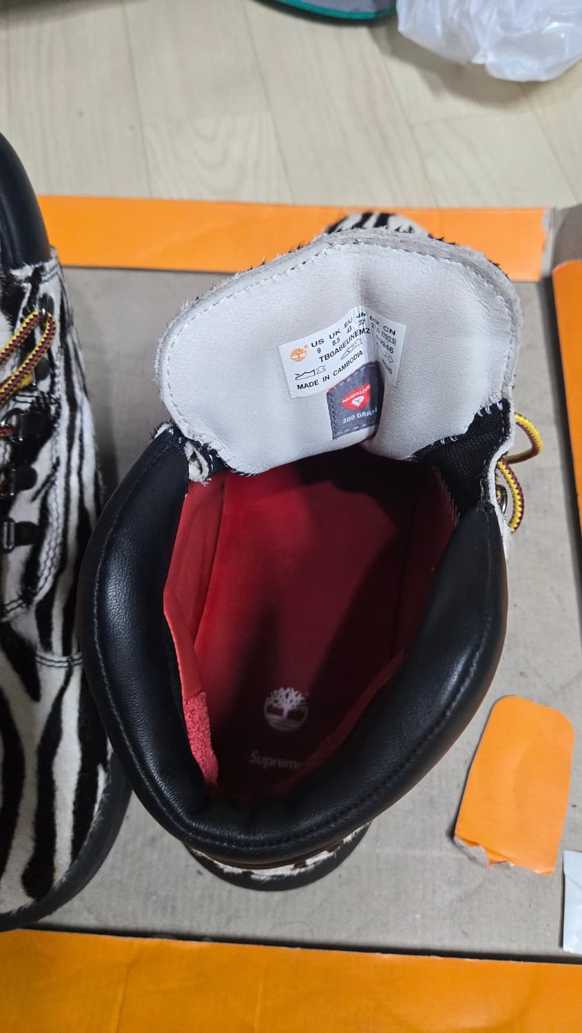 팀버랜드 슈프림 필드부츠 팝니다 상품이미지7