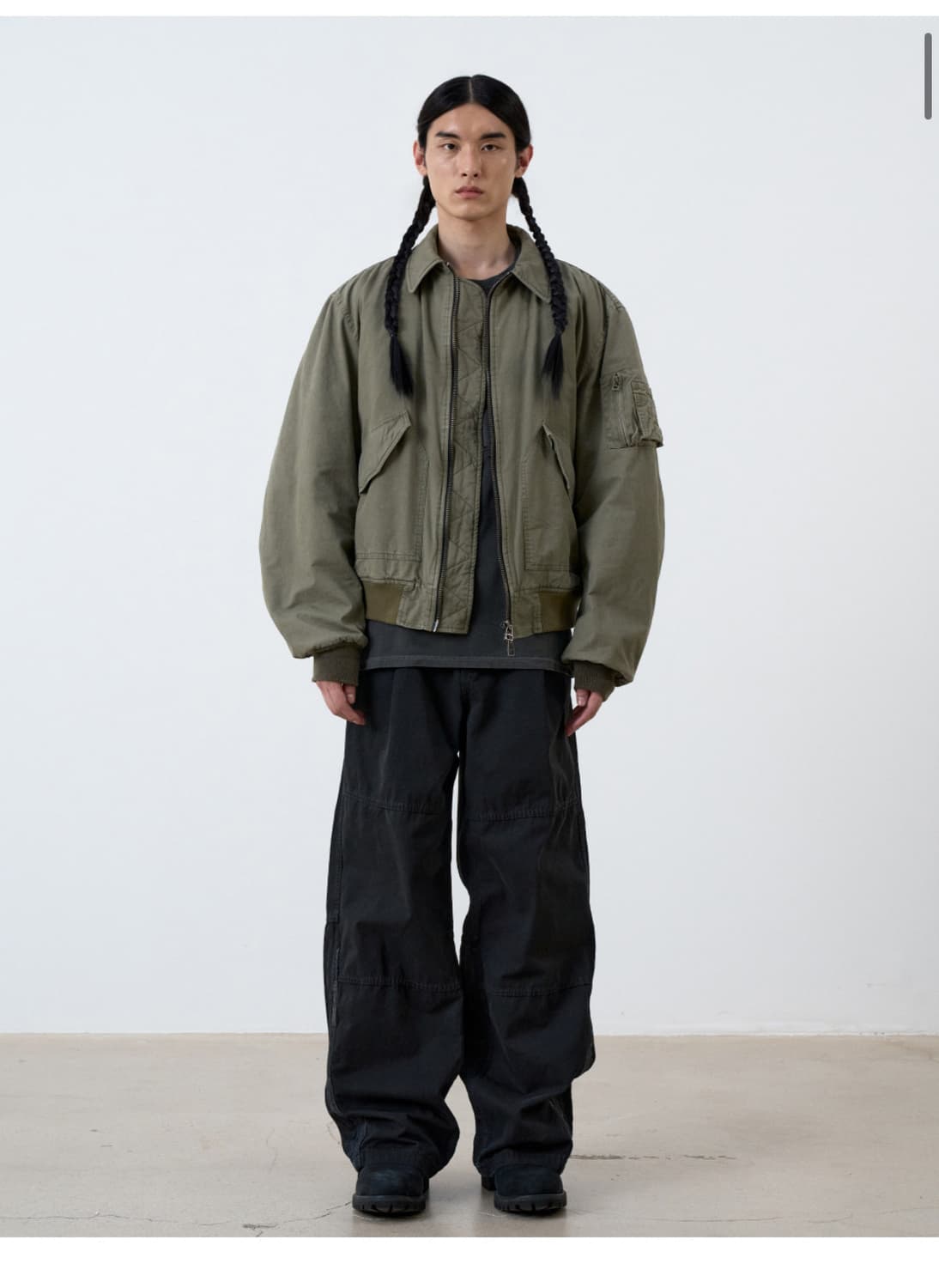 아르반 플라이트 MA-1 봄버 데저트 카키(3) 상품이미지2