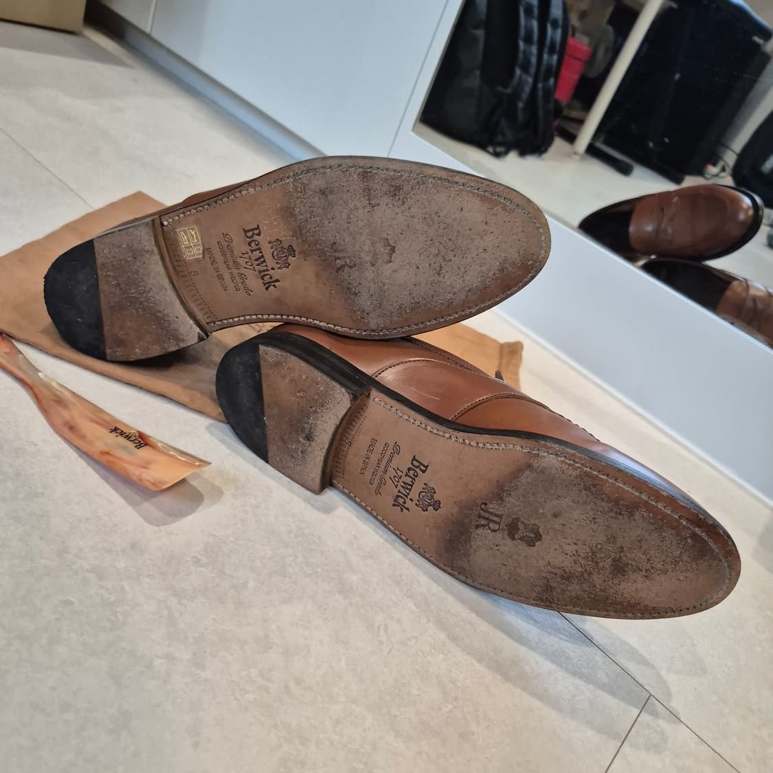 [버윅] 브라운 로퍼 8사이즈(265)  상품이미지5