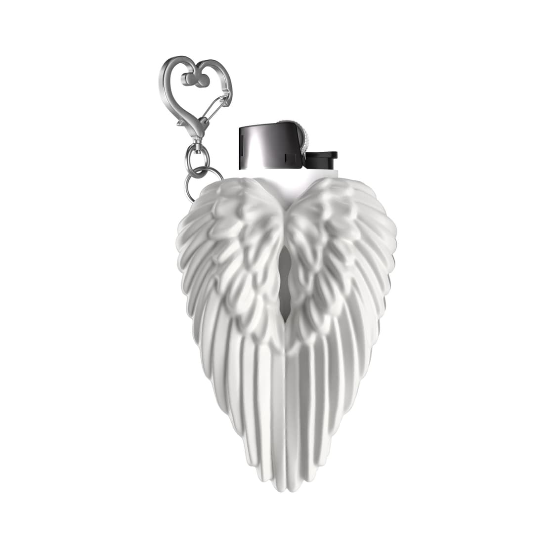 CHIKYUIN Angel wing lighter case white 상품이미지1