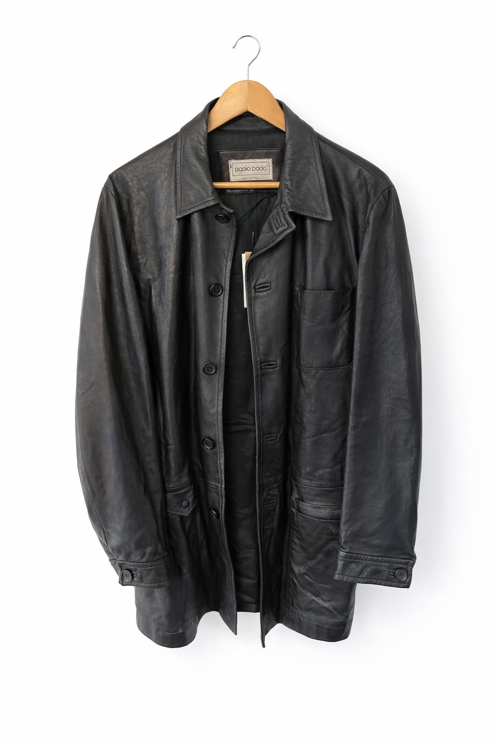 이태리 레더 카코트 상품이미지1