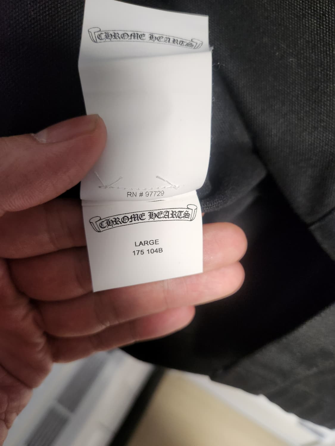 크롬하츠 워크독 블랙 셔츠 상품이미지4