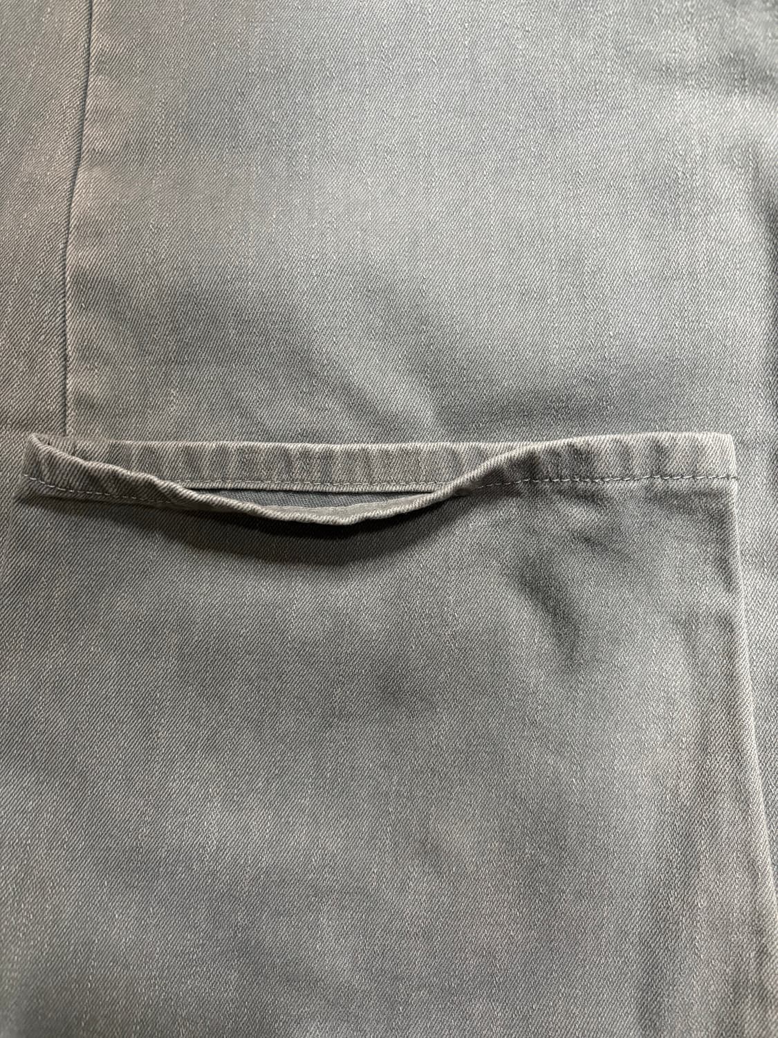 해칭룸 와이드커브진 올리브 3 상품이미지5