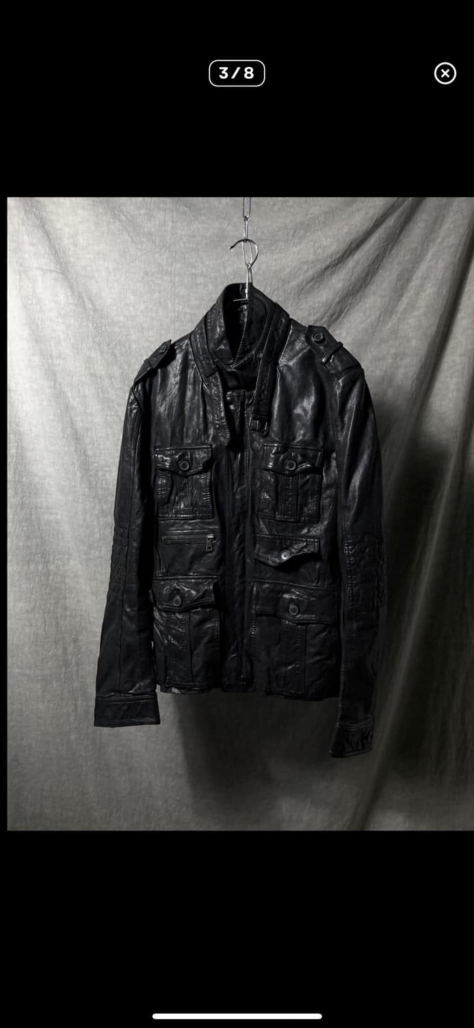 Lamb Leather Multi-Poket Jacket 상품이미지3