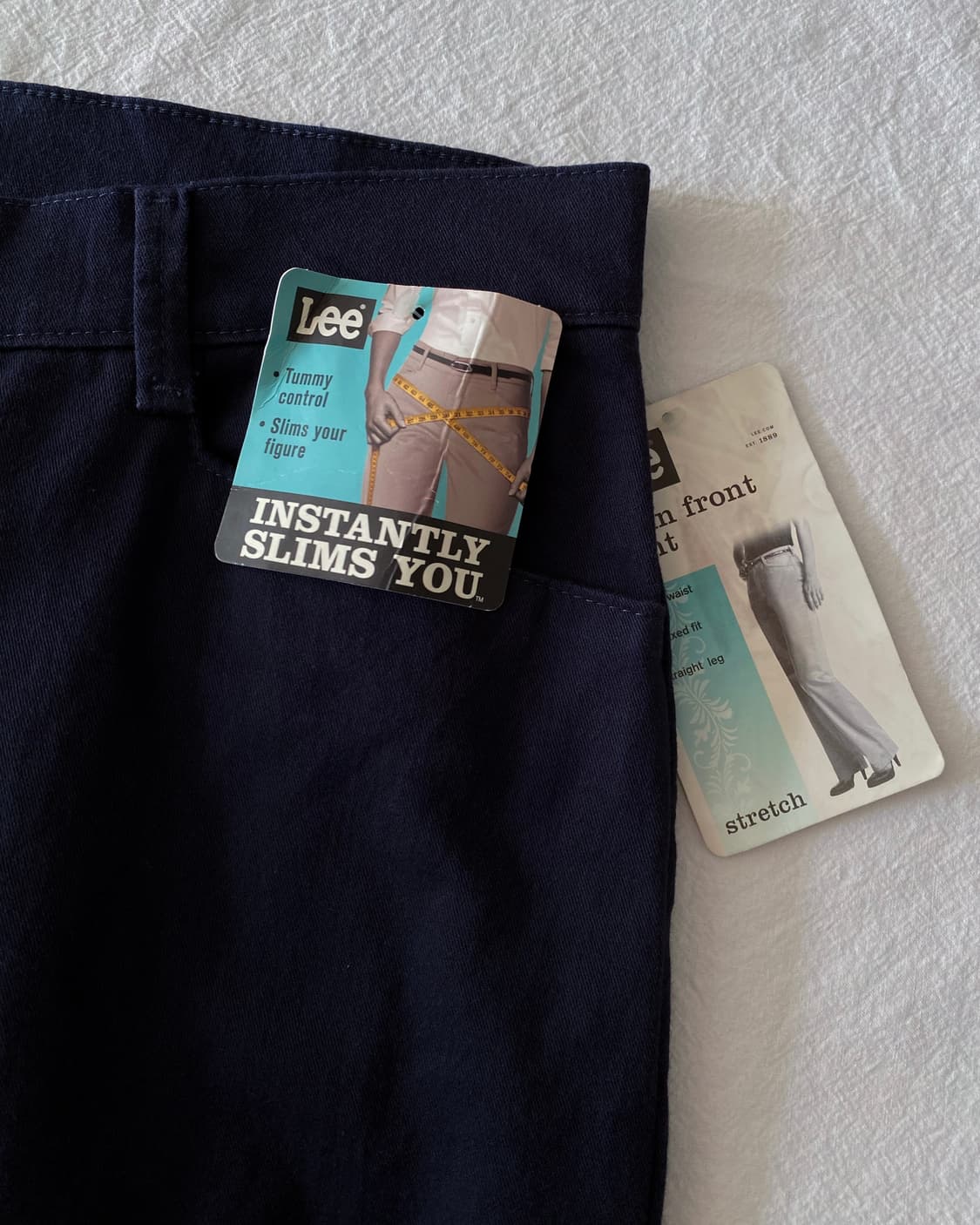 LEE 네이비 치노 팬츠 상품이미지5