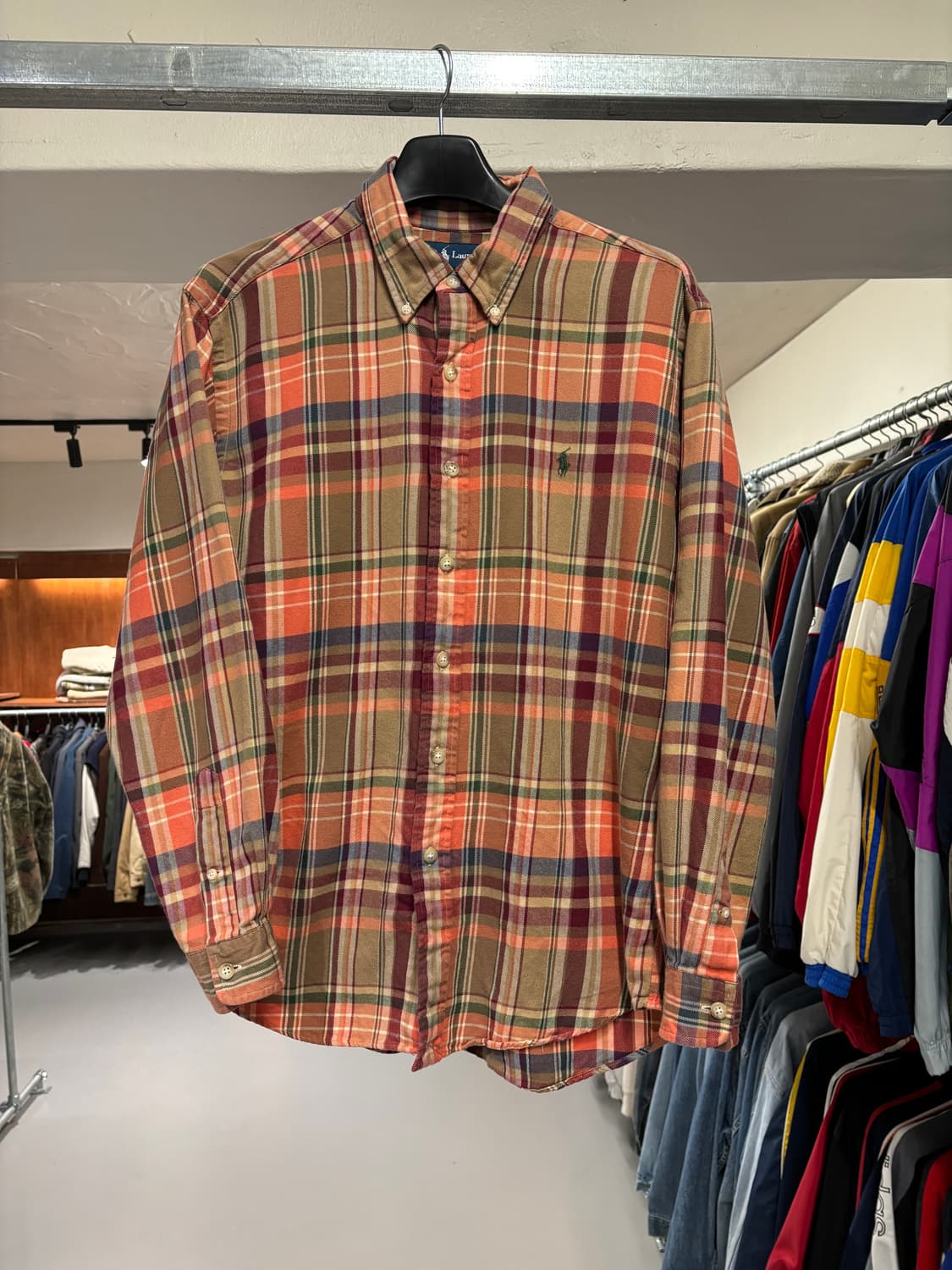 폴로 랄프 로렌 체크 셔츠   상품이미지6