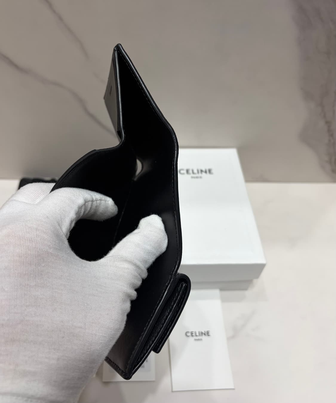 [정품] S급 셀린느 트리폴드 반지갑 상품이미지5