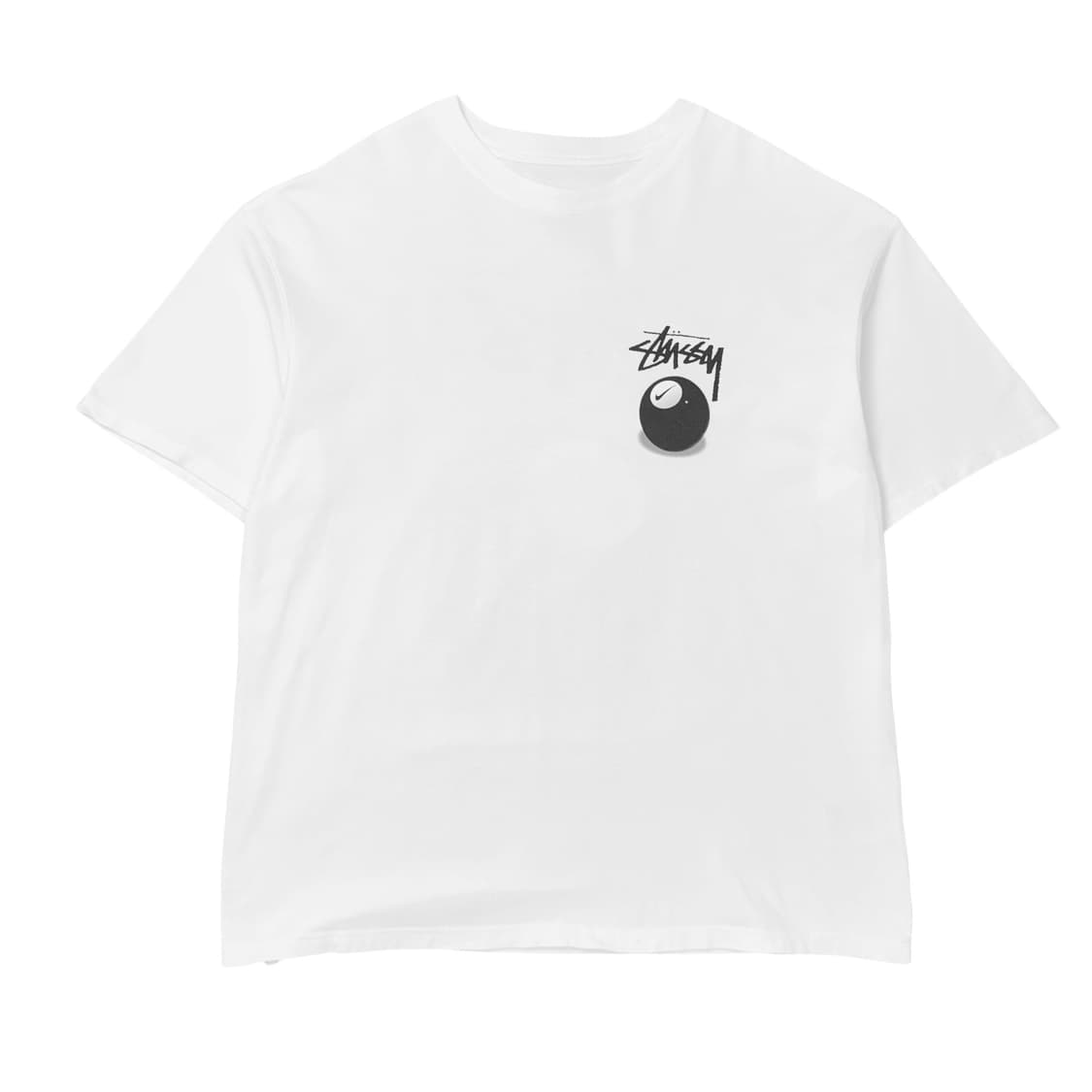 (XXL) 나이키 X 스투시 8볼 티셔츠 화이트 상품이미지3