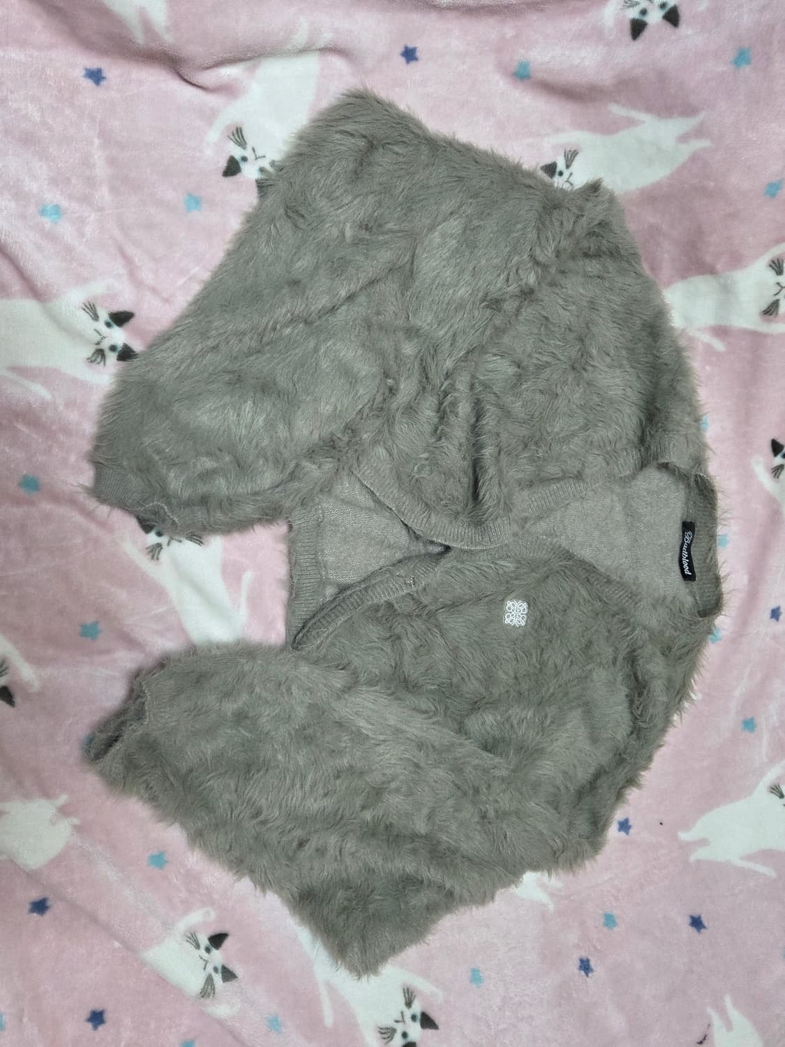 배드블러드 플뢰드 모헤어 볼레로 가디건 상품이미지1