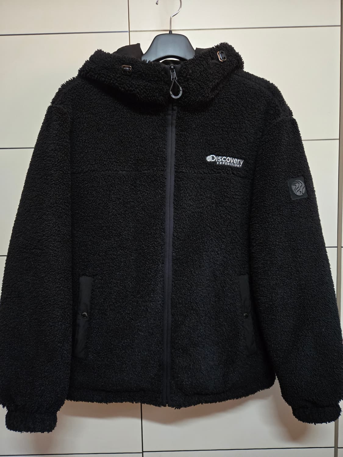 디스커버리 블랙 리버시블 구스다운 패딩 상품이미지4