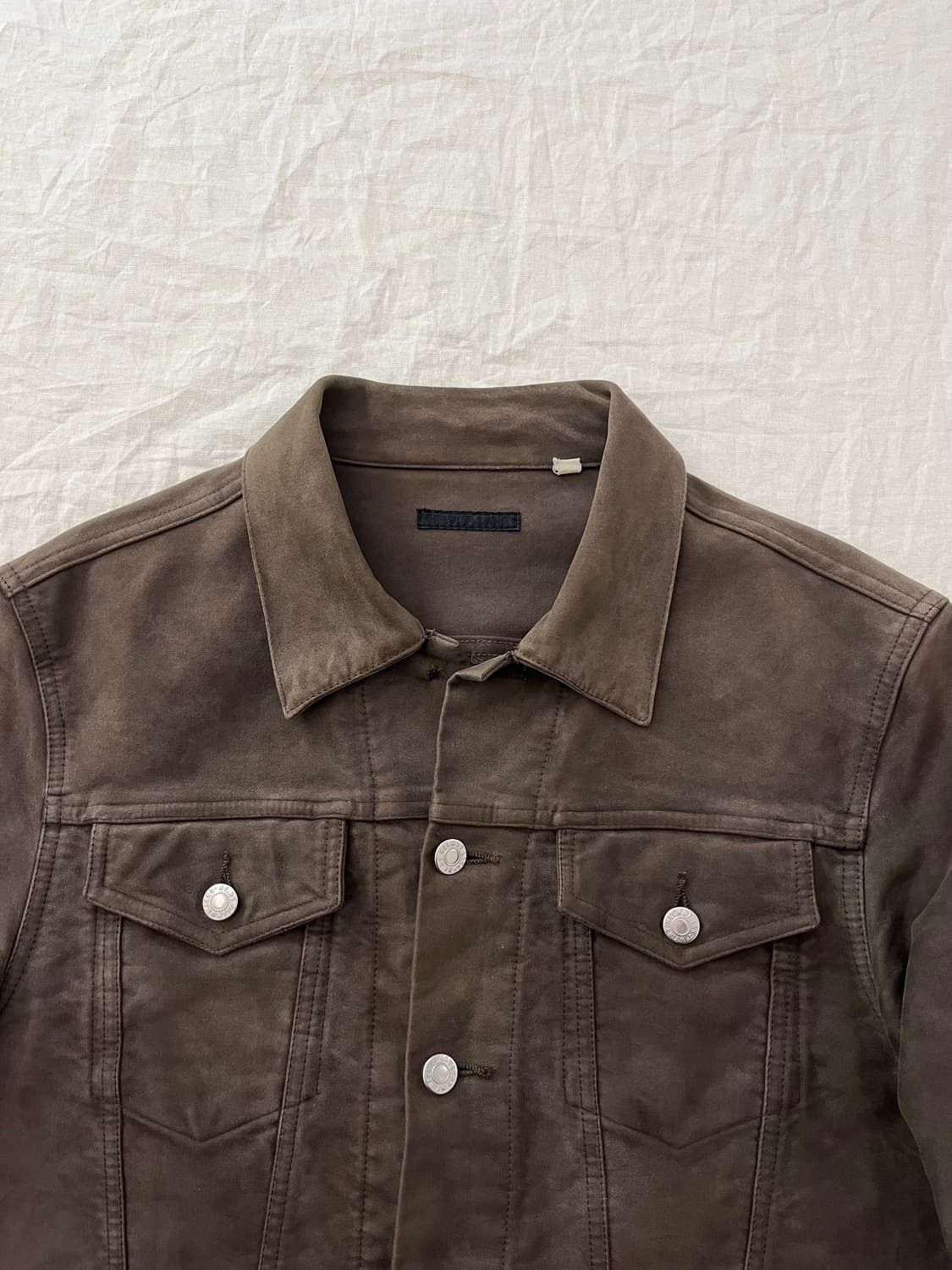 00s 빈티지 헬무트랭 아카이브 3세대 몰스킨 트러커 자켓 상품이미지3