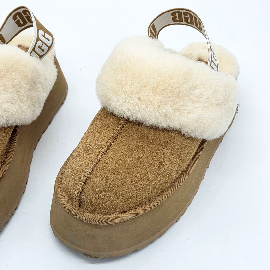  어그 우먼스 펀케트 슬라이드 체스트넛 (250)  상품이미지4