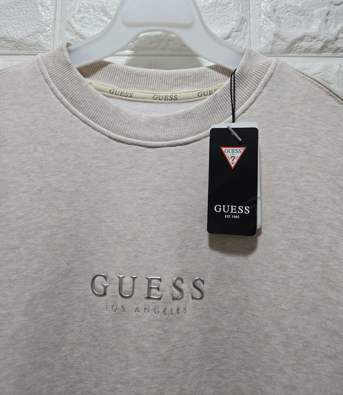 새상품/ 게스 맨투맨 크루넥 스웨트셔츠 95 상품이미지5