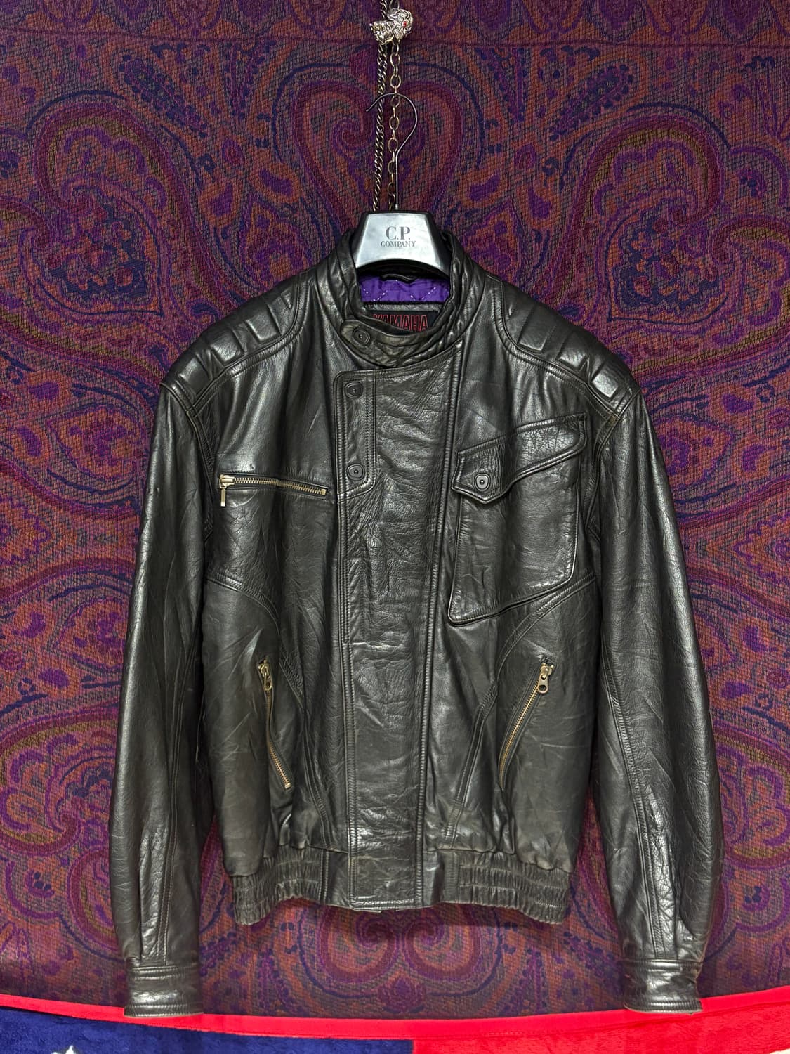 야마하 바이크 가죽자켓  상품이미지1