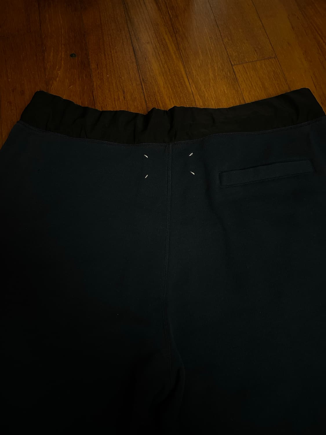 Margiela back stitch sweatpants navy 상품이미지2