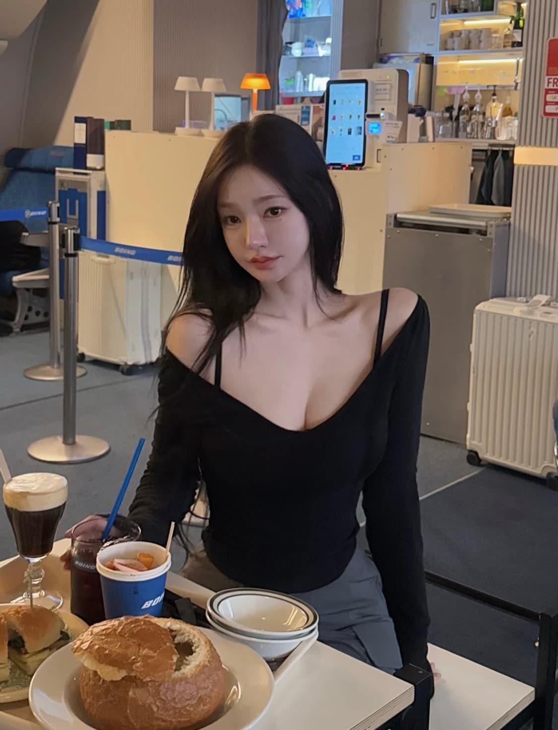 카인다미 발레 셔링 티셔츠 상품이미지4