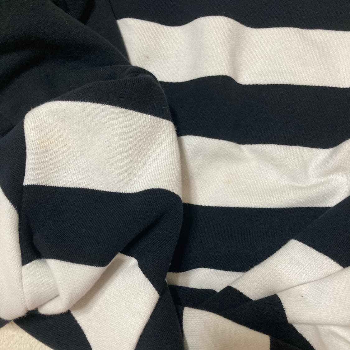 MLB 스트라이프 후드티 S 상품이미지2