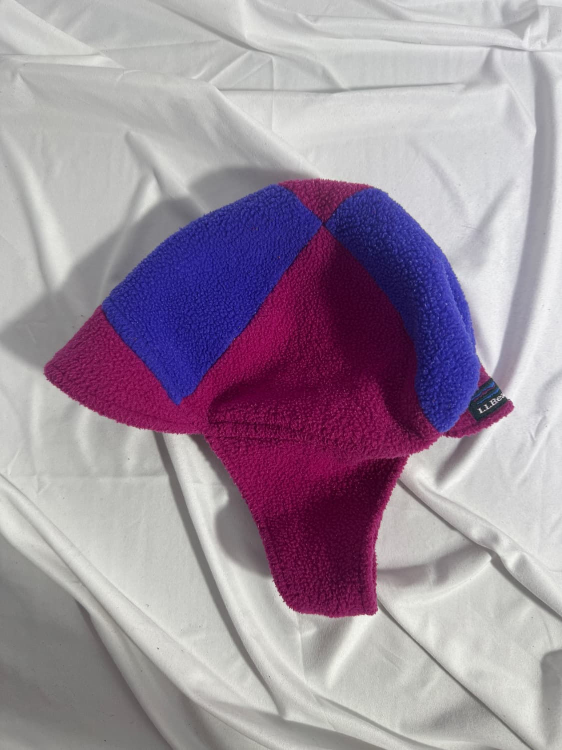 80s usa 엘엘빈 플리스 이어플랩 캡 상품이미지2