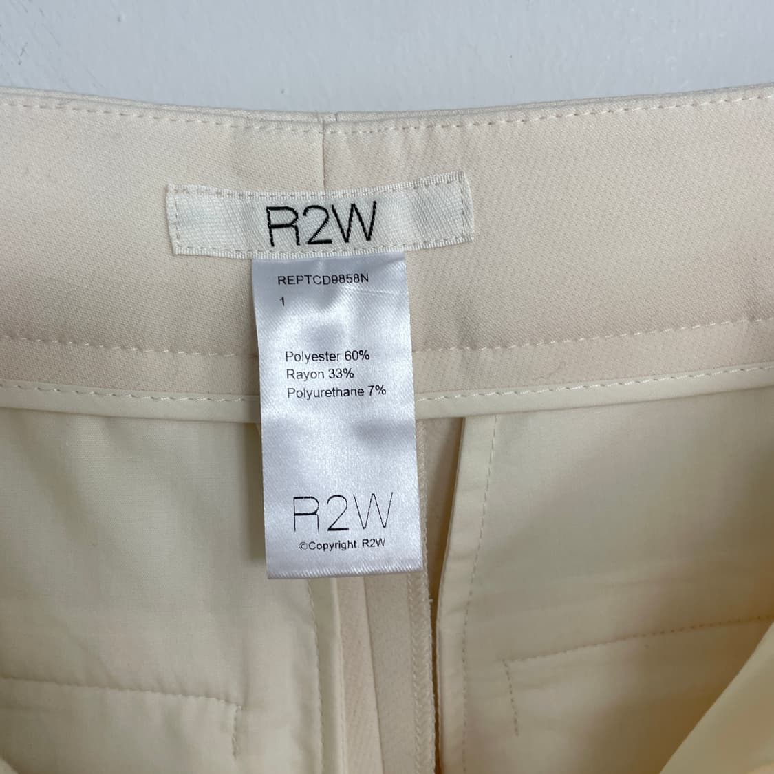 R2W 알투더블유 크림 화이트 슬랙스 상품이미지7