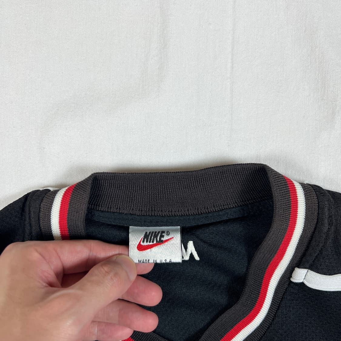 90‘s 나이키 nike 스우시 스펠아웃 반팔 저지 상품이미지7