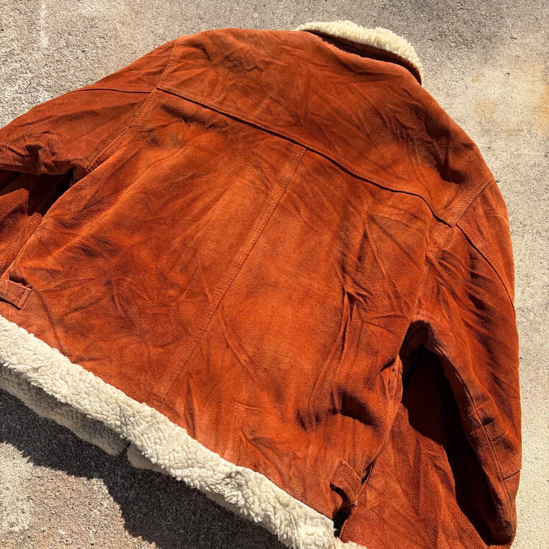 90s MUY BIEN SUEDE B-6 빈티지 자켓 M 상품이미지8