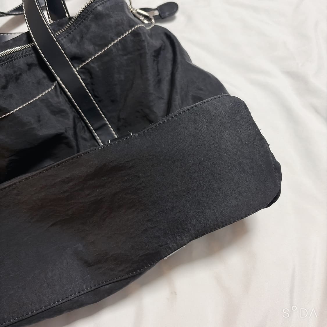 마뗑킴 패브릭 쇼퍼백 블랙 상품이미지3