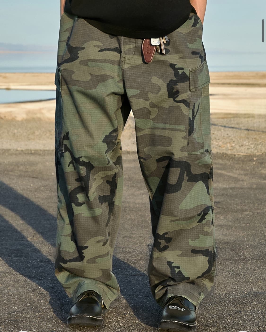 플루크 오리지널 카모 와이드 카고 팬츠 FPT116 상품이미지6