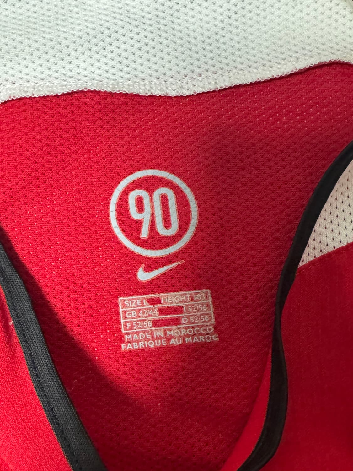 나이키 맨체스터 유나이티드 홈 04-06 축구 유니폼 반팔 상품이미지4