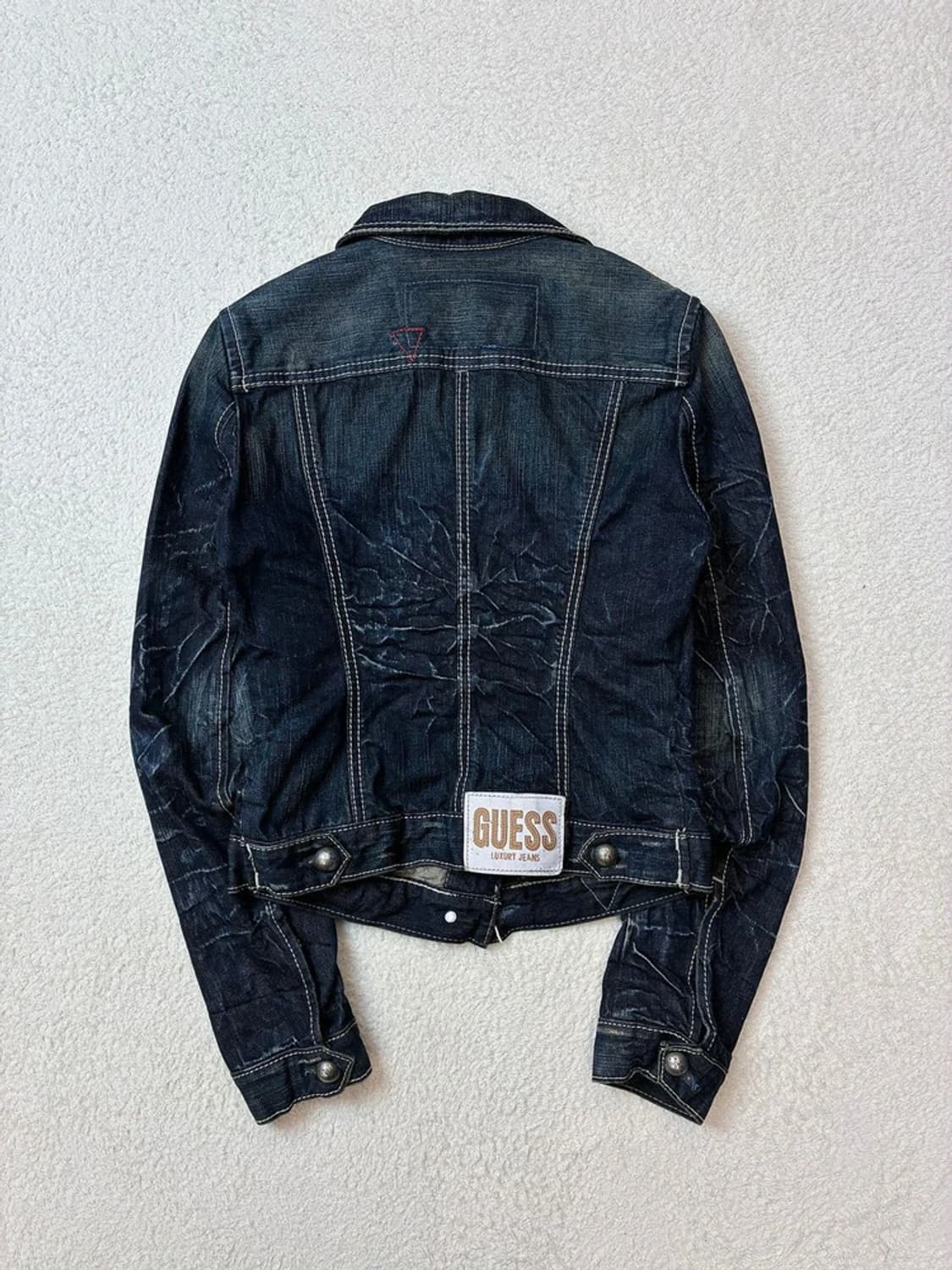 게스 00's Y2K 워시드 데님 자켓 PN5935 상품이미지5