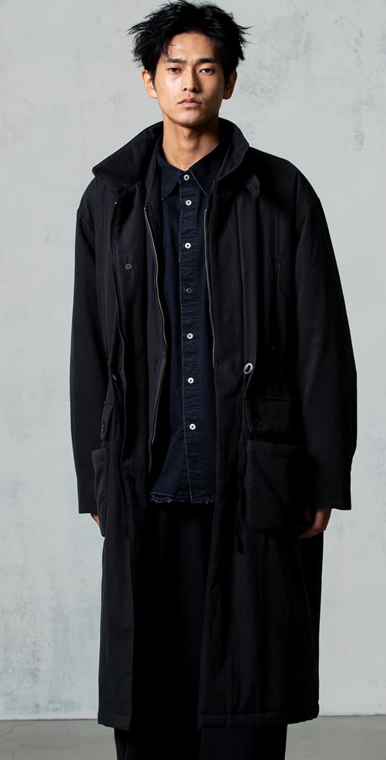 아르반 아틱 필드 코트_포그 챠콜 3사이즈 상품이미지1