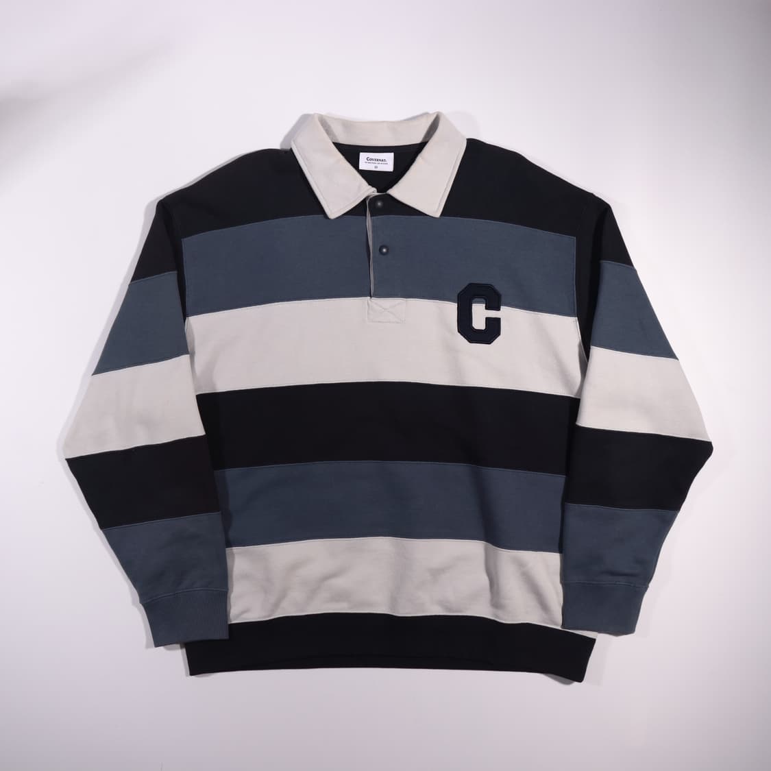 커버낫 단가라 카라 맨투맨 B619 상품이미지1