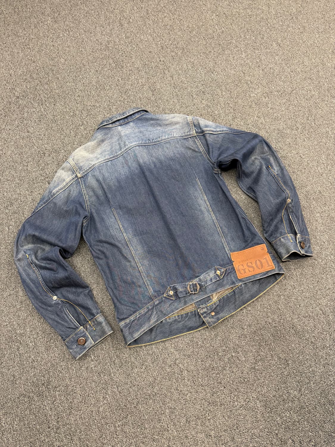 L) 지스타 로우 GS01 빈티지 데님 자켓 상품이미지3