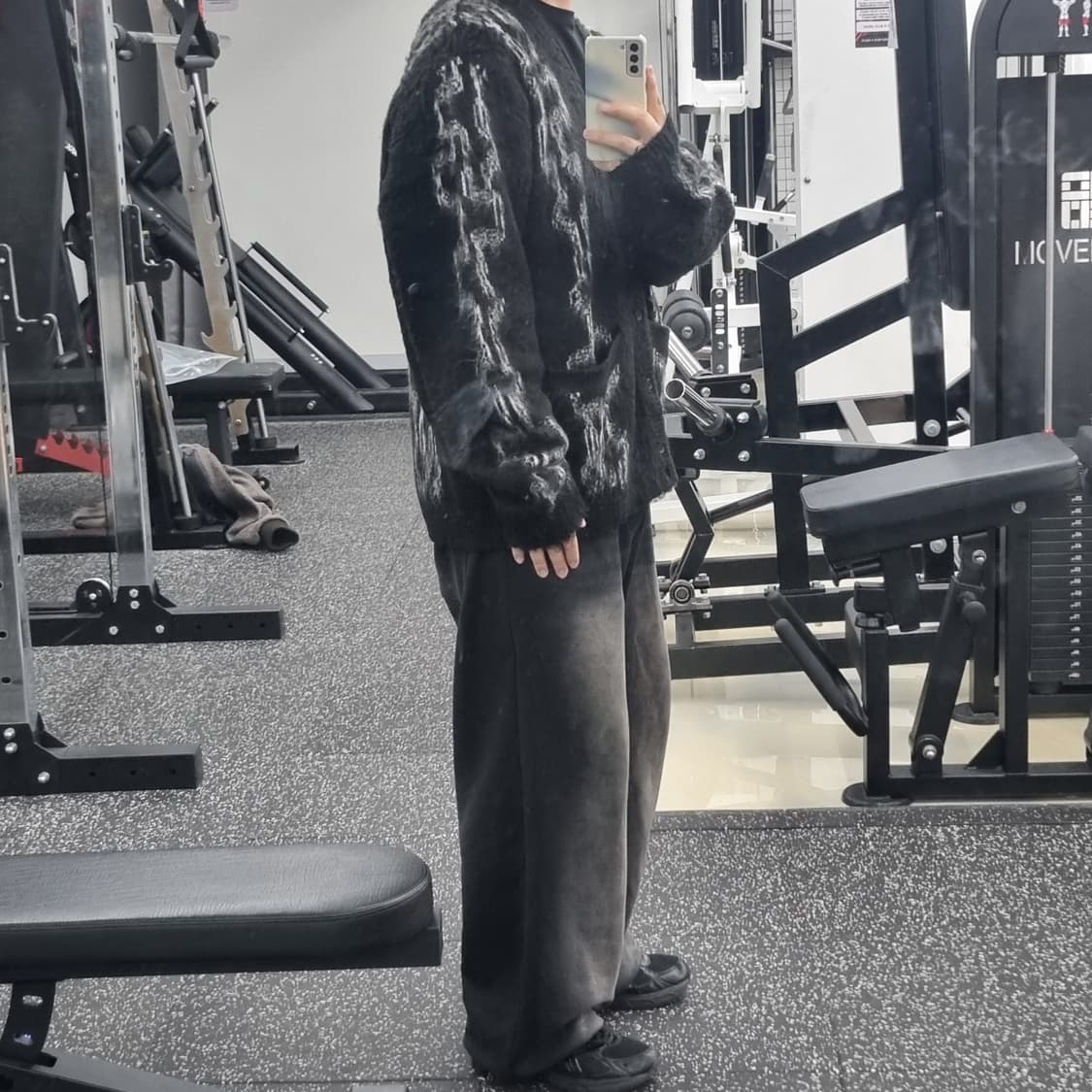 (XL) 오베이 템플 가디건 블랙 상품이미지6