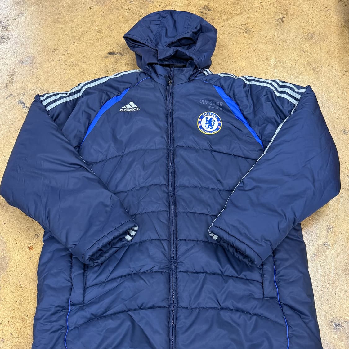 [정품/L] 아디다스 첼시 삼성스폰 벤치 점퍼 b16 상품이미지2