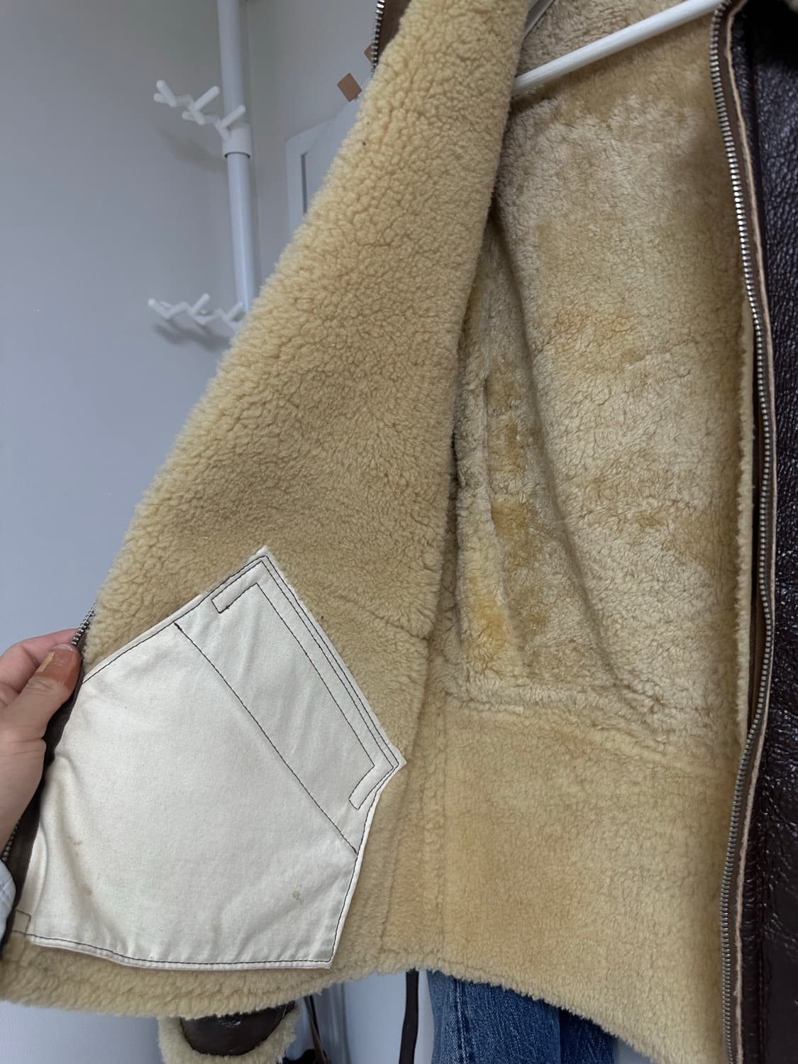 리얼맥코이 B-6 레더 무스탕 40(100) 상품이미지6