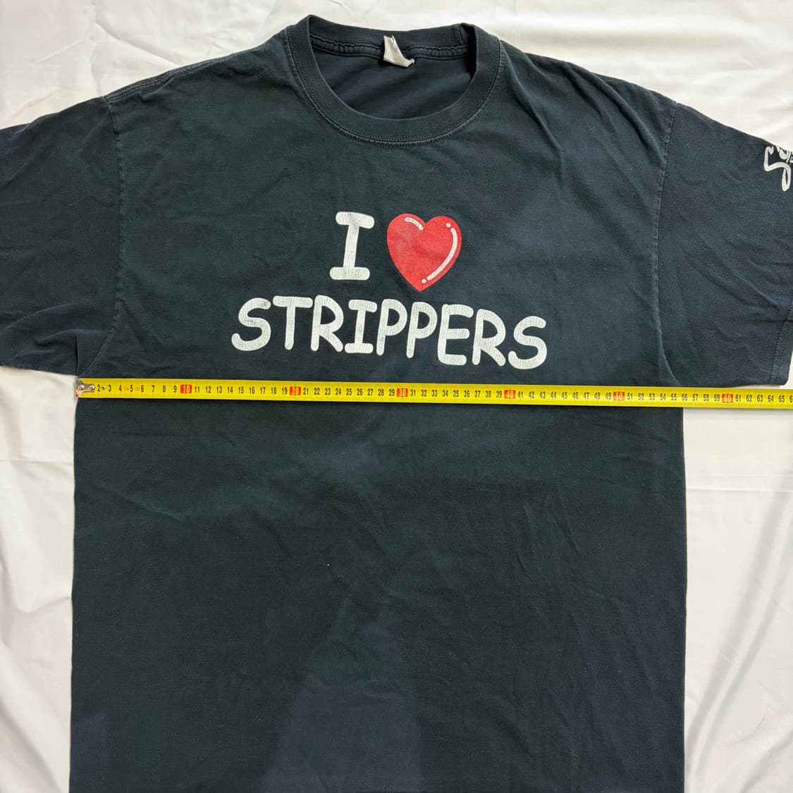 [XL] 90s  I❤️STRIPPERS 빈티지 유머 티셔츠 상품이미지6