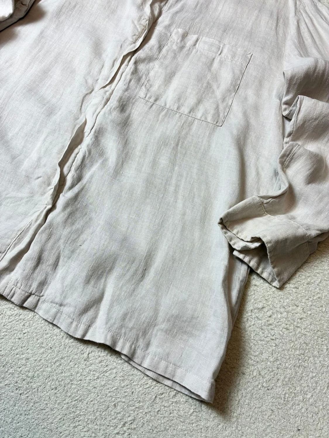 cp컴퍼니 90's 린넨 솔리드 셔츠 PN7336 상품이미지4