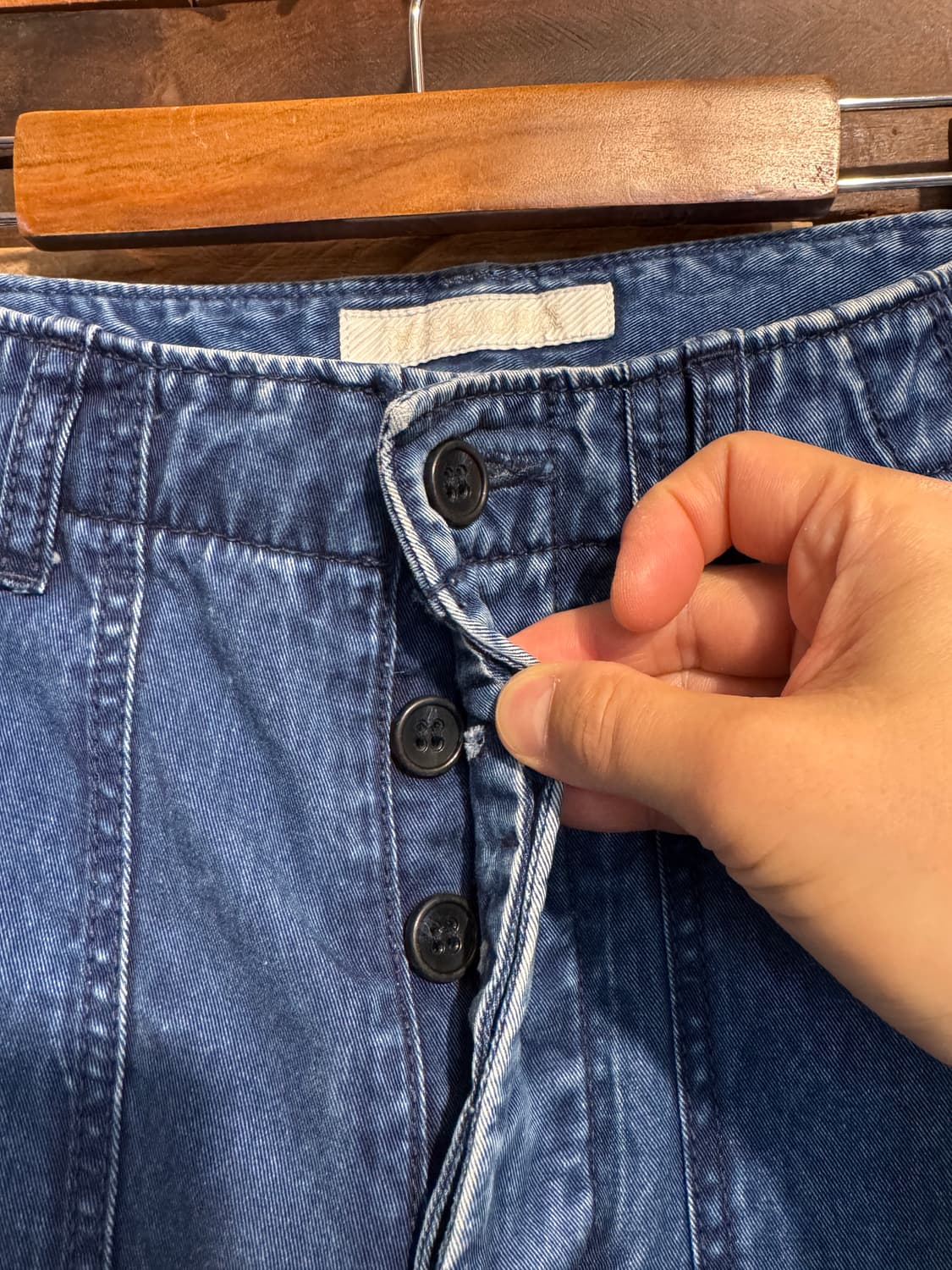 Three Blind Mice Indigo Fatigue Pants 상품이미지5