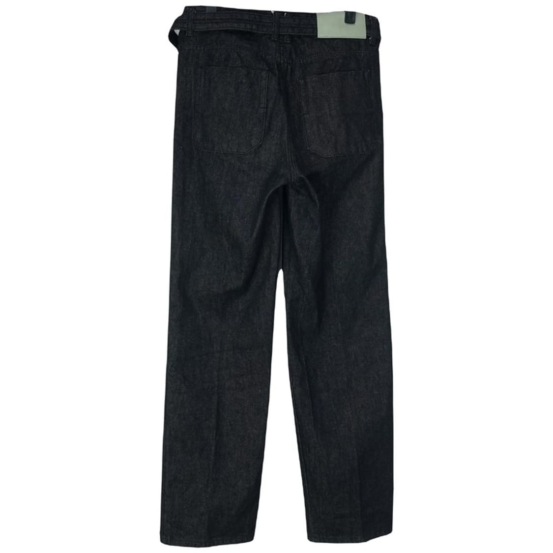 [세터] 카이엔 블랙 벨티드 데님 팬츠 M18330 상품이미지3