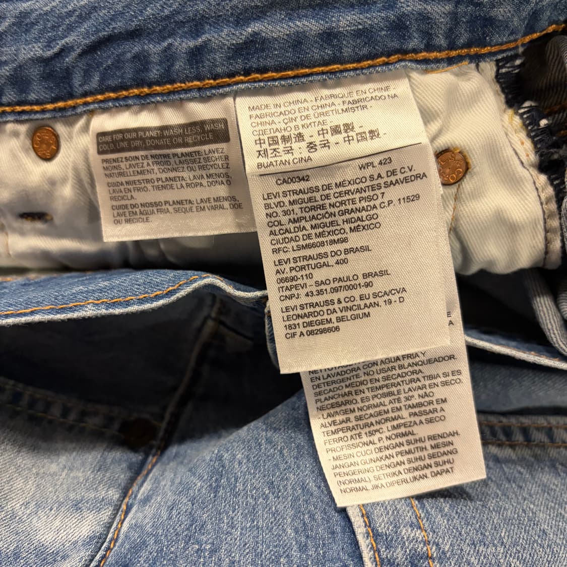 [31x32] 리바이스 501 청바지 데님 팬츠 B841 상품이미지8