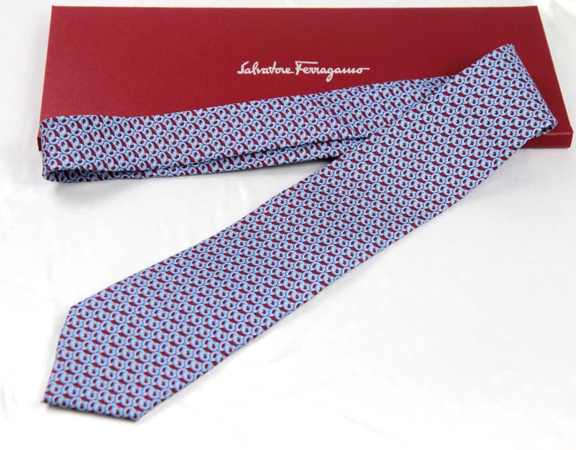 페라가모 8cm S등급 신형 간치니 남자 명품 넥타이 상품이미지2