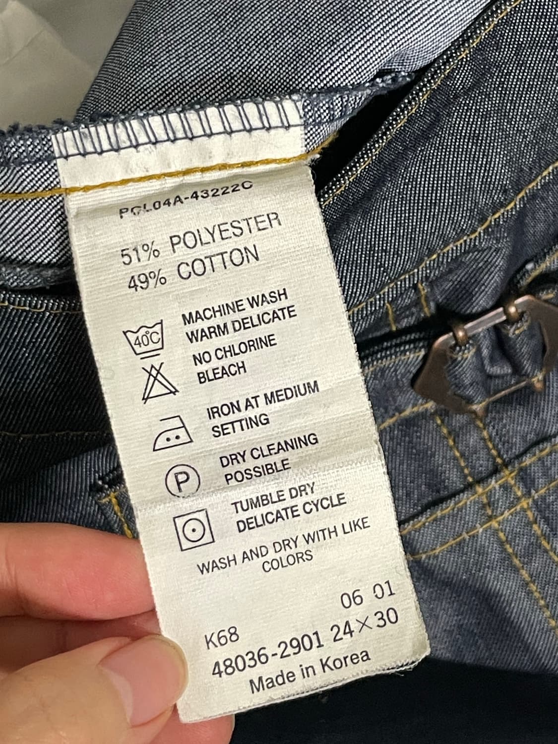 Levi's red tap midi skirt 리바이스 레드탭 스커트 상품이미지8