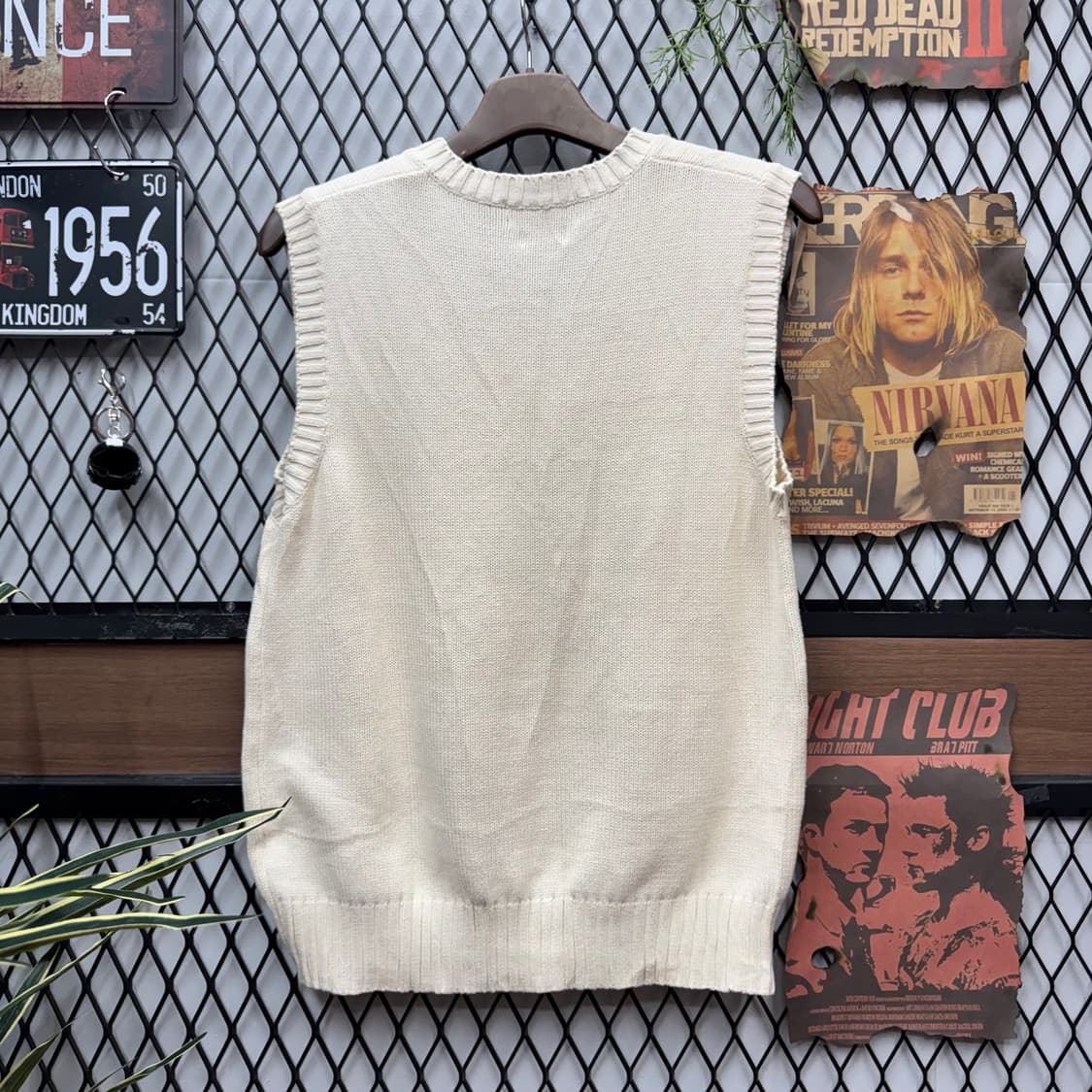 폴로 랄프로렌 베스트 네이비 포니 로고 포인트 화이트 상품이미지2