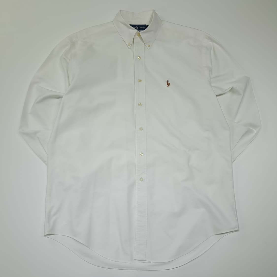 CL958 XL 폴로 90s 홍콩판 야머스 멀티포니 화이트 셔츠 상품이미지1