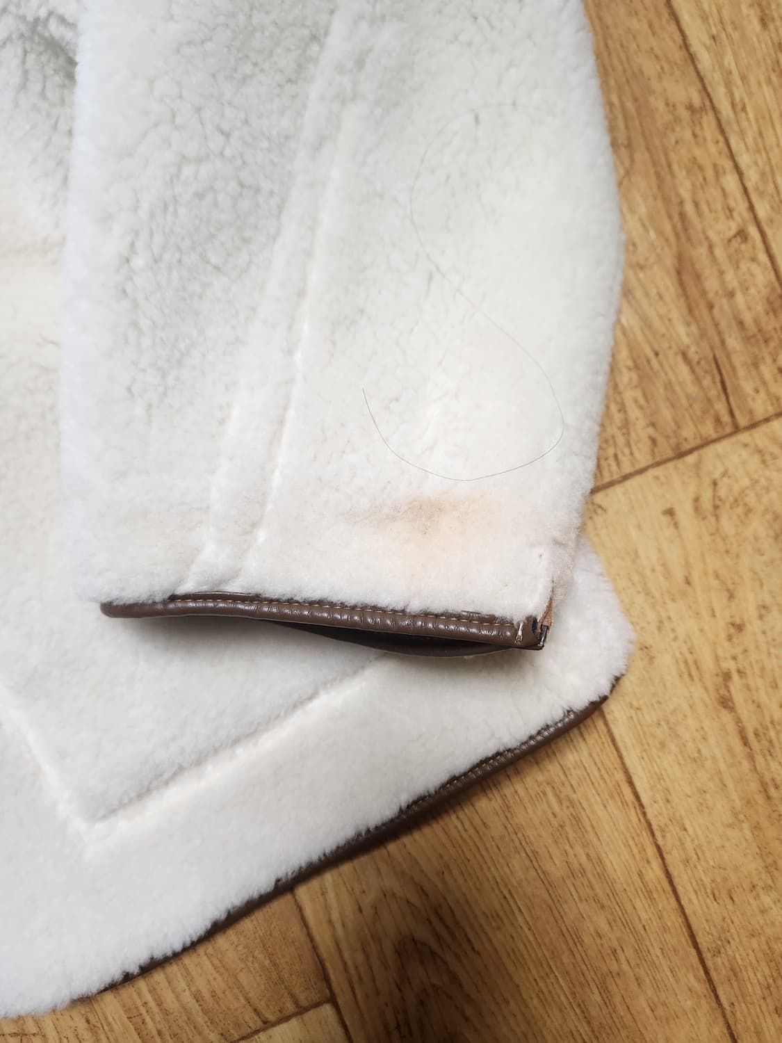 베이킹파우더 도매브랜드 리버시블 양털 하프 무스탕 상품이미지9