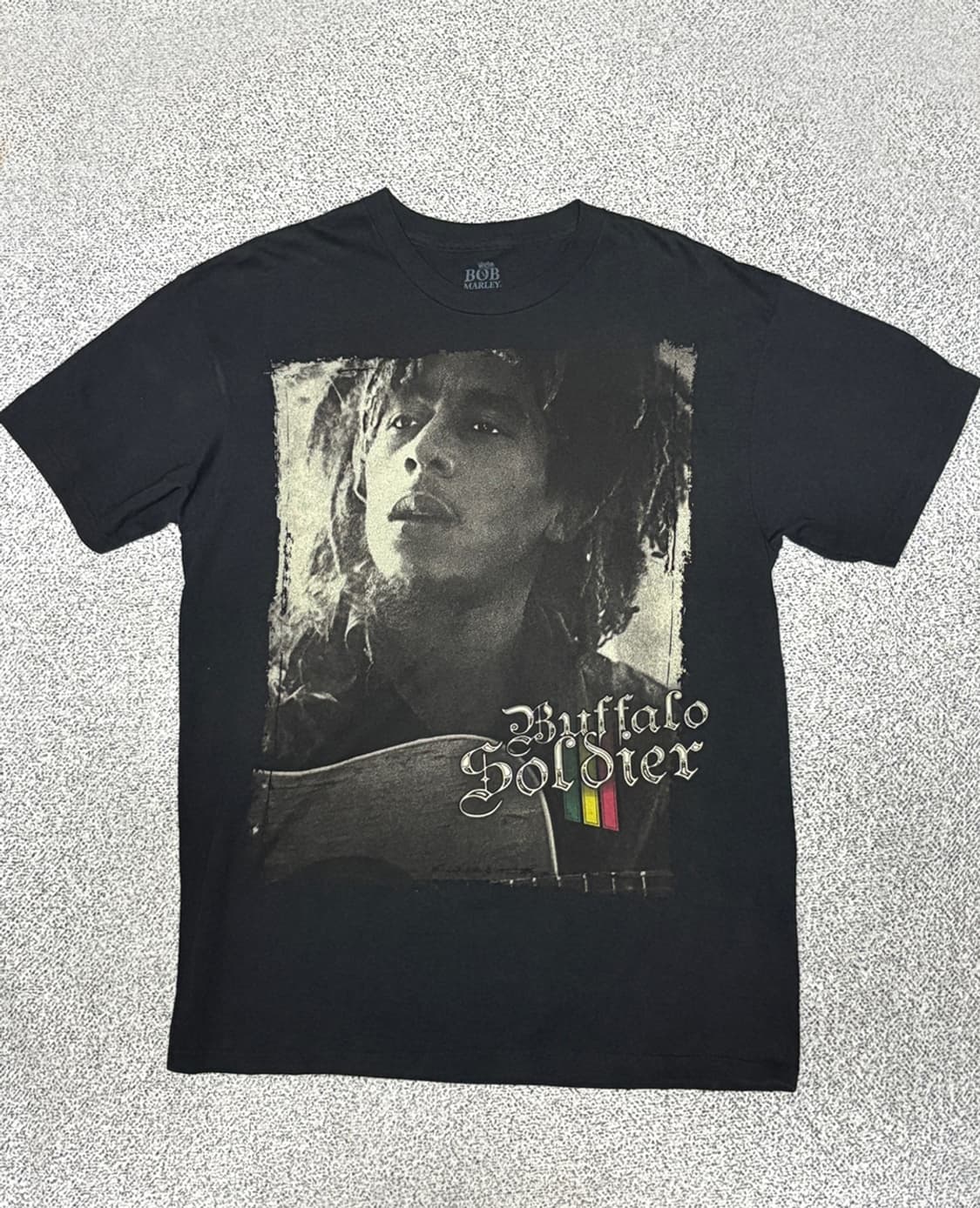 밥 말리 Buffalo Soldier 빈티지 그래픽 티셔츠 상품이미지1