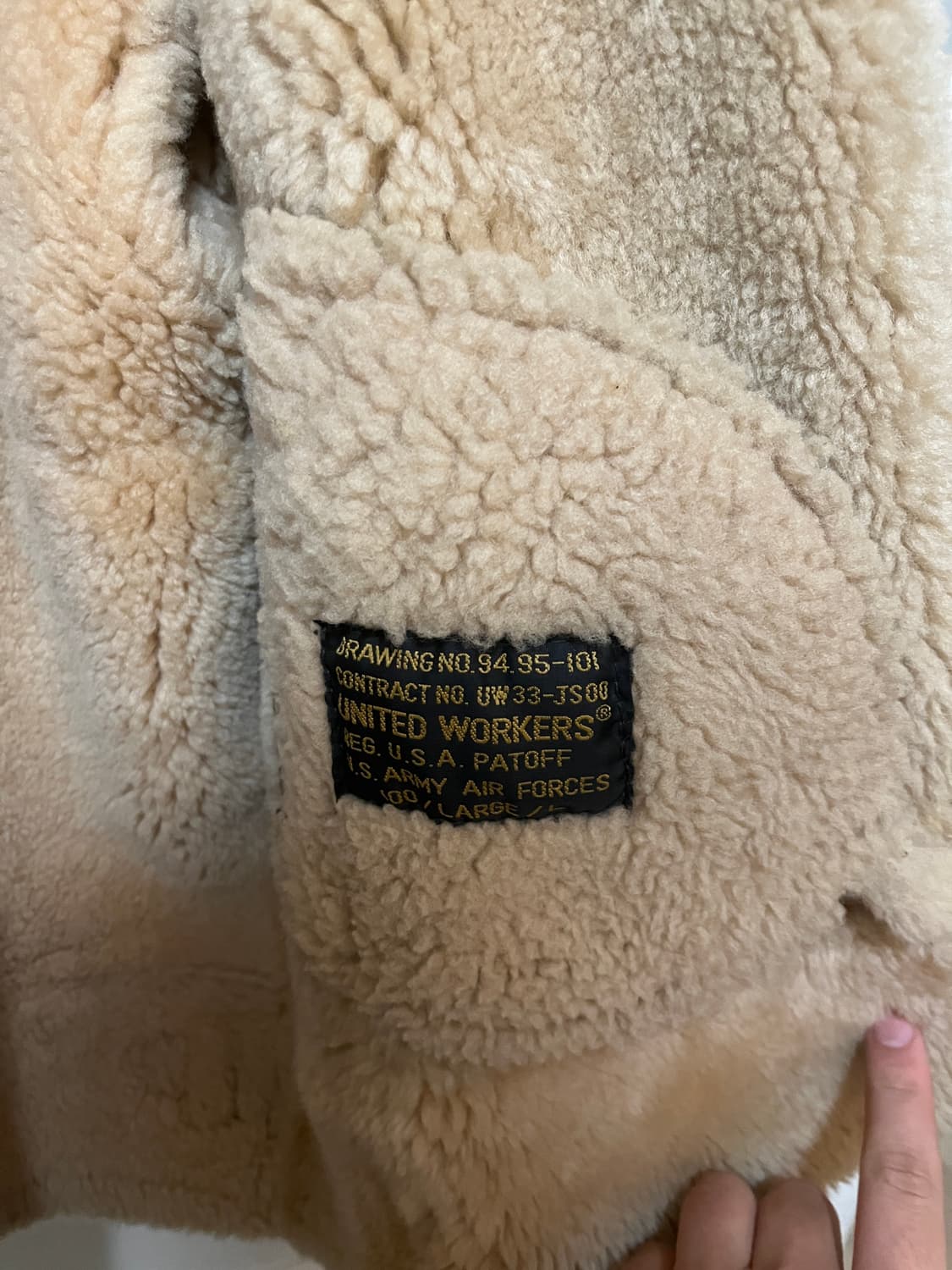 United Workers 무스탕 상품이미지5