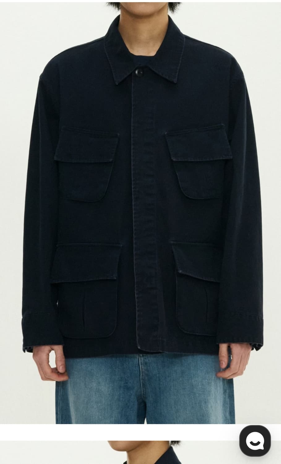 퍼렌 정글 퍼티그 자켓 네이비 3사이즈 상품이미지8