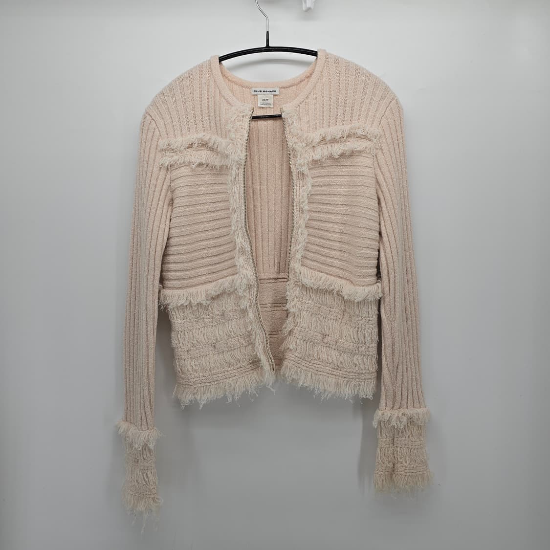 CLUB MONACO 니트 집업 (XS) 상품이미지9